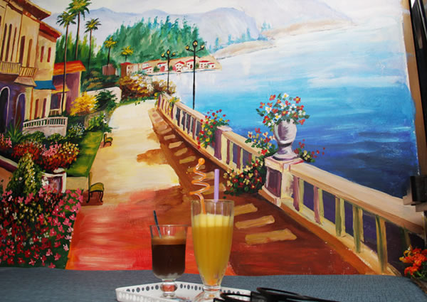 Vẽ tranh tường quán cà phê, karaoke, bar, nhà hàng TP Vinh Nghệ An